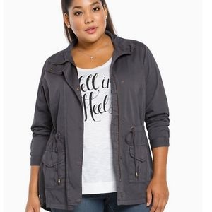 Torrid Gray Adirondack Jacket